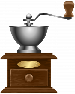 Vintage Coffee Mill Transparent PNG Clip Art | Gallery Yopriceville ...