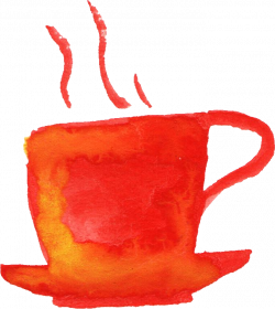 15 Watercolor Coffee Cups (PNG Transparent) | OnlyGFX.com