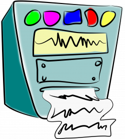 Clipart - Old computer