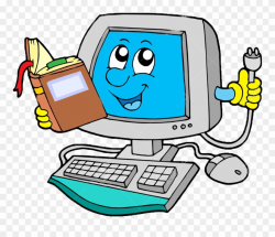 Laptop Computer Clip Art - Cartoon Clip Art Computer - Png ...