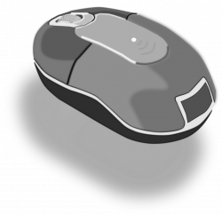 Computer clipart wireless mouse - Pencil and in color computer ...