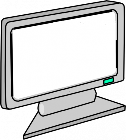 Blank Screen Computer Monitor Clip Art at Clker.com - vector clip ...