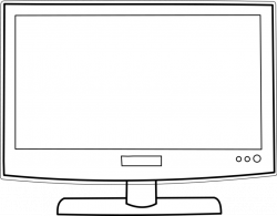 computer monitor clipart computer monitor clipart black and white 3 ...