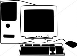 Computer System | Christian Classroom Clipart