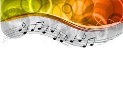 Musical note Royalty-free Clip art - Colorful musical background ...