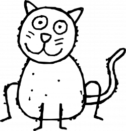 Free Cartoon Black And White Cat, Download Free Clip Art, Free Clip ...