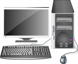 Clipart - Desktop Computer (#4)