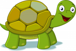 Happy Turtle Clipart
