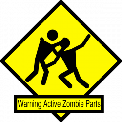 Bio Hazard Zombie Clip Art at Clker.com - vector clip art online ...