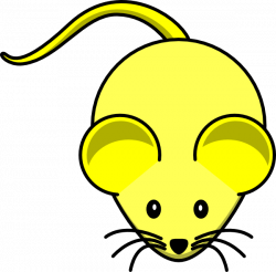 Yellow Mouse Clip Art at Clker.com - vector clip art online, royalty ...