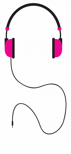 Clipart Of Headphones, Computer Headphone And Cool - Spiral ...