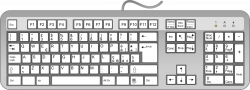 Clipart - Keyboard ITA