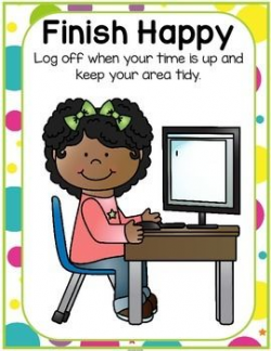 Computer Lab Rules {Freebie} | Baby! | Computer lab rules ...