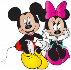 Mickey and Minnie Mouse Free PNG Clip Art Image | Gallery ...