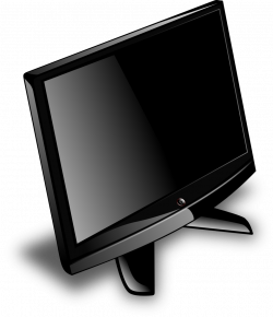 Public Domain Clip Art Image | Generic Gaming LCD - Black | ID ...