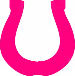 Pink Horseshoe Clipart