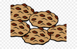 Chocolate Chip Cookie Clipart - Chocolate Chip Cookies - Png ...
