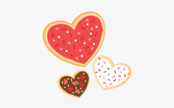 Cookies Clipart Colorful Cookie - Valentine's Day Cookies ...