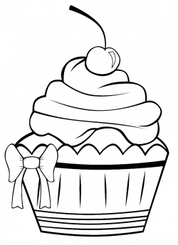 A Very Pretty Cupcake Coloring Pages - Cookie Coloring Pages ...