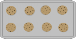 Cookies on a Cookie Sheet | Play Food Crochet Felt Foam ...