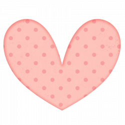 Free Polka Dot Heart Digital ClipArt - Karen Cookie Jar