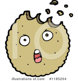 Half Eaten Cookie Clipart #1185204 - Illustration by ...