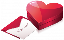 Heart Box with Letter Clipart | Gallery Yopriceville - High-Quality ...