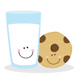Cute milk and cookies clipart - Clip Art Library