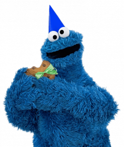 Sesame Street Cookie Monster Party transparent PNG - StickPNG