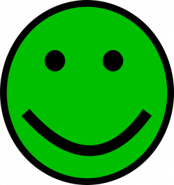 Green Smiley Face Clip Art at Clker.com - vector clip art online ...