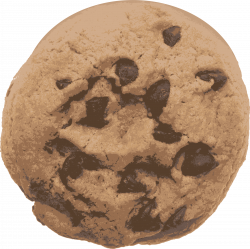 Clipart - Chocolate Chip Cookie