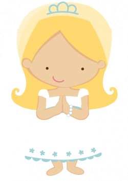 ZWD_Rosary - ZWD_Communion_Girl_02.png - Minus | clipart | Pinterest ...