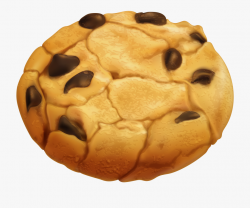 Biscuit Transparent Background Free On - Chocolate Chip ...