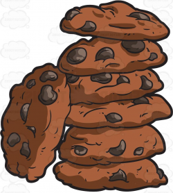 HD Cartoon Cookies Vector Image » Free Vector Art, Images ...