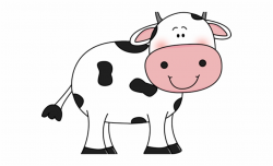 Cute Clipart Cow - Cute Cow Clipart Png {#602427} - Pngtube
