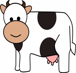 Clipart - Happy Cow