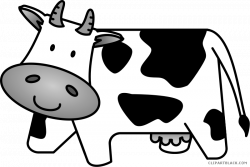 Cute Cow Clipart - ClipartBlack.com