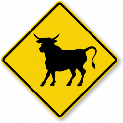 Cattle Crossing Signs | Keep Gate Closed