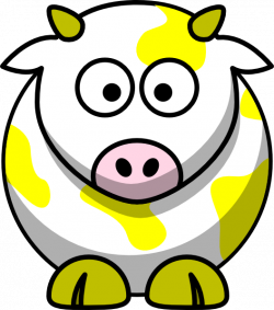 Yellow Cow Clip Art at Clker.com - vector clip art online, royalty ...