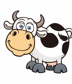 Cattle Cartoon Royalty-free Clip art - Dairy cow 1466*1718 ...