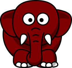 Brown Elephant Clip Art at Clker.com - vector clip art online ...