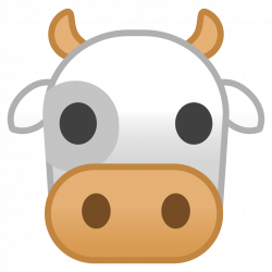 Cow face Icon | Noto Emoji Animals Nature Iconset | Google
