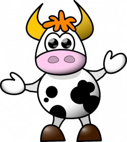 Cow Clip Art at Clker.com - vector clip art online, royalty free ...