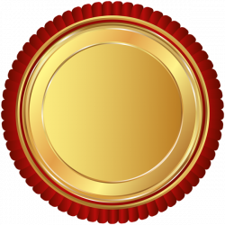 Gold Red Seal Badge PNG Clip Art Image | Simon Joseph | Pinterest ...