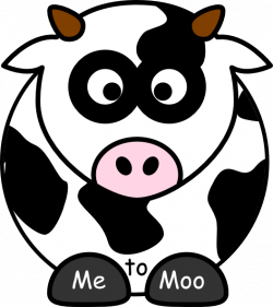 Me To Moo Clip Art at Clker.com - vector clip art online, royalty ...