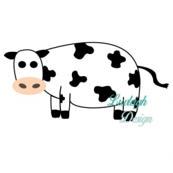 Cow Farm Barn Country Animal Clipart Download Vector File - SVG • Jpeg •  pdf • ai • dxf for cut or print machines
