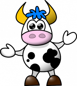 Baby Cow Clip Art at Clker.com - vector clip art online, royalty ...