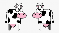 Cow Clip Art Free Holding A Sign Clipart Images - 2 Cows ...