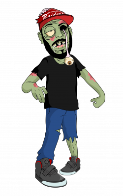 28+ Collection of Cartoon Zombie Clipart | High quality, free ...