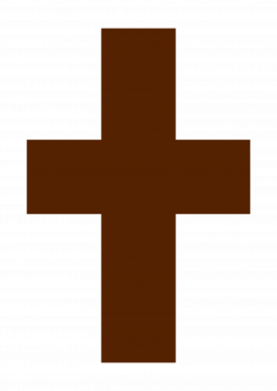 Clipart - catholic cross